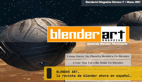 Revistas Blender Art en español